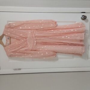 Vintage Pink Polka Dot Neiman Marcus Dress